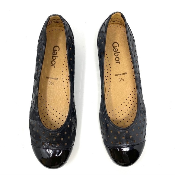 Gabor Ruffle 44-169-77 Schwarz Black military - Picture 4 of 9